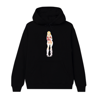 Anime Girl Hoodie Front